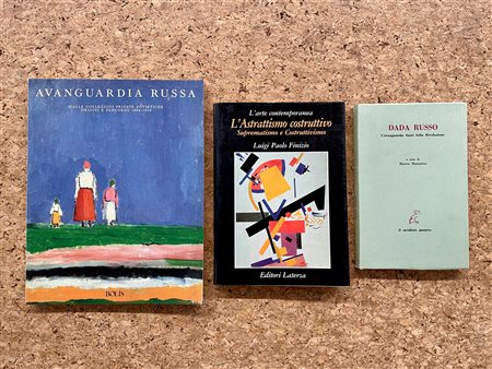 AVANGUARDIA RUSSA - Lotto unico di 3 cataloghi