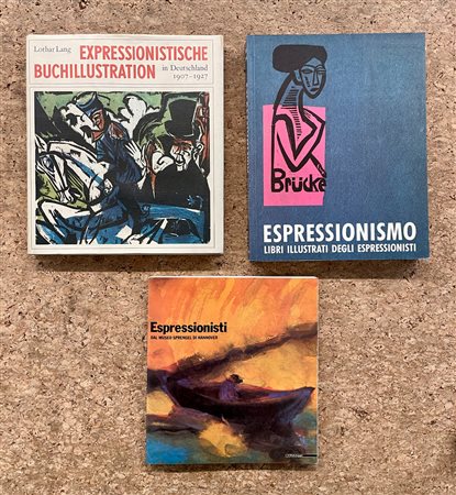 ESPRESSIONISMO TEDESCO - Lotto unico di 3 cataloghi