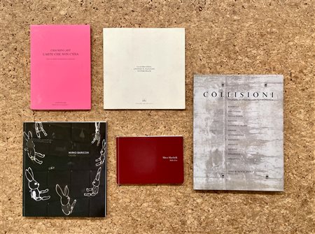 ARTISTI ITALIANI DEL DOPOGUERRA - Lotto unico di 5 cataloghi