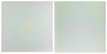 Jorrit Tornquist (1938) OP. 443C, 1972 acrilico e liquitex su tela, cm 60x60...