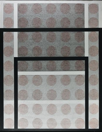 Carlo Nangeroni (1922 - 2018) PIANI IN MOVIMENTO, 1972 acrilico su tela, cm...