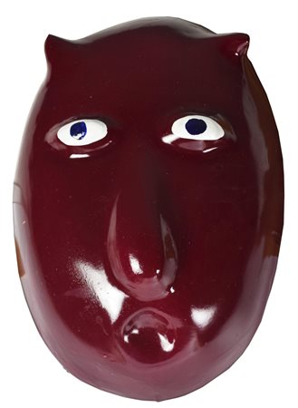 Gianni Cella (1953) BUONI E CATTIVI 01, 2017 vetroresina smaltata, cm 24x17x5...