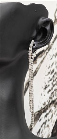 ORECCHINI IN ORO BIANCO E DIAMANTI...