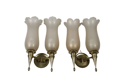 GRANDE COPPIA DI APPLIQUE