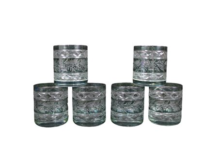 LOTTO COMPOSTO DA 10 BICCHIERI 