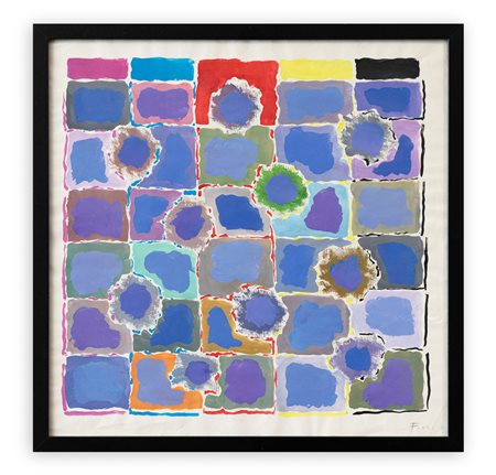 ENNIO FINZI (1931) - Senza Titolo, 1981