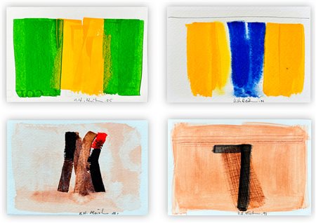 KARL HEINZ REISTER (1941) - Lotto unico di 4 opere