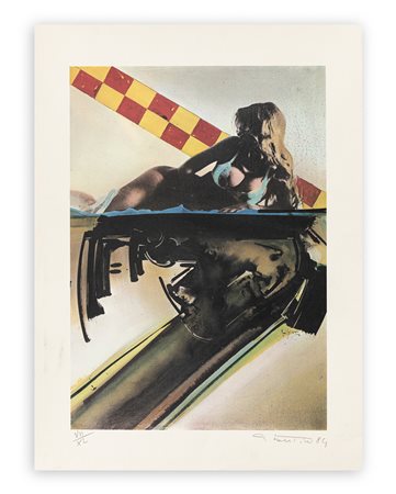 GIANNI BERTINI (1922-2010) - Senza Titolo, 1984