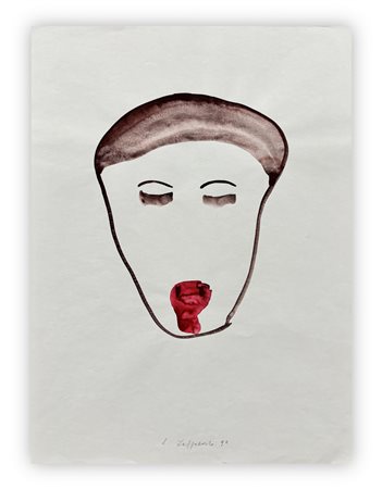 AMPELIO ZAPPALORTO (1956) - Senza Titolo, 1995