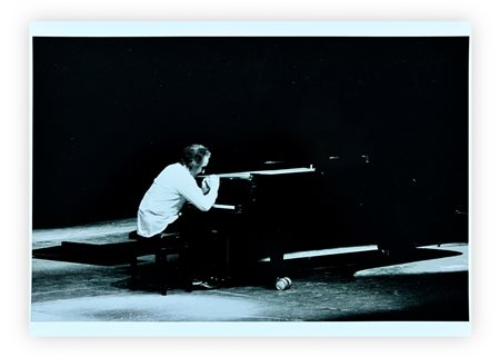 EMILIO FABIO SIMON (1940) - Giuseppe Chiari (Fluxus) - Teatro di Porta Romana (Mi), 1981