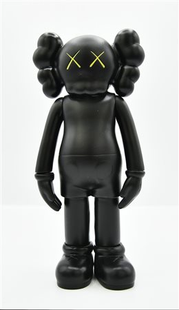 KAWS COMPANION, 2004 plastica, cm 19x9x5 sotto la base: punzone con firma e...