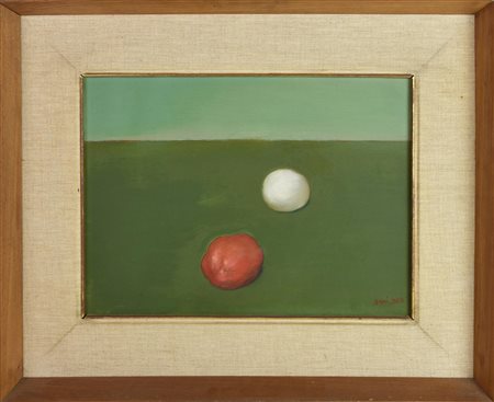 Pierluigi Arri NATURA MORTA,1968 olio su tela, cm 30x40 firma e data L'opera...