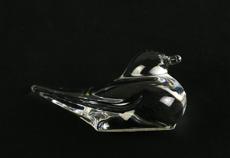 Daum Francia COLOMBA scultura in cristallo