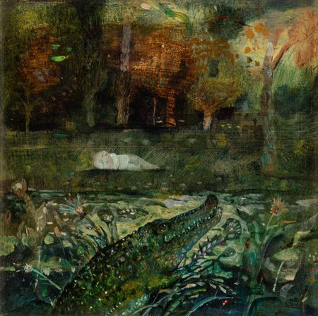 Antonio Possenti (Lucca 1933-Lucca 2016)  - Coccodrillo