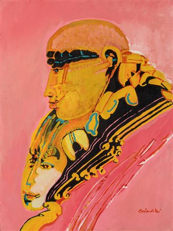 Remo Brindisi (Roma 1918-Lido di Spina 1996)  - Senza titolo