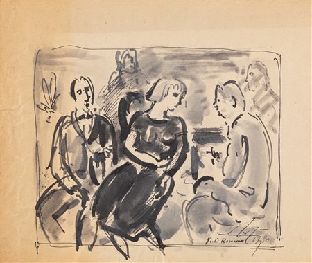 Juti Ravenna (Spadacenta (VE) 1897-Treviso 1972)  - Senza titolo, 1930