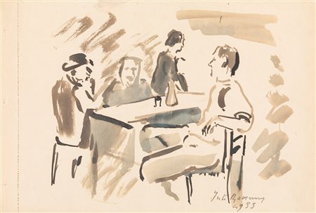 Juti Ravenna (Spadacenta (VE) 1897-Treviso 1972)  - Senza titolo, 1933