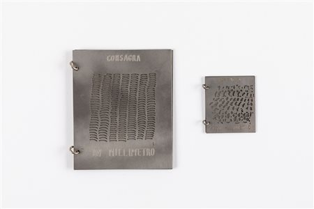 Pietro Consagra (Mazara del Vallo 1920-Milano 2005)  - lotto di 02 multipli (a; b)