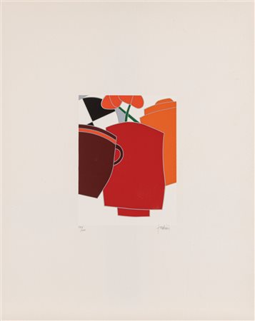 Emilio Tadini (Milano 1927-2002)  - Senza titolo