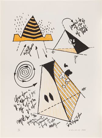 Kenjiro Azuma (Yamagata 1926-Milano 2016)  - Senza titolo, 1974