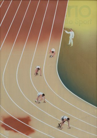 Paolo Garretto (Napoli 1903-Monaco 1989)  - Senza titolo