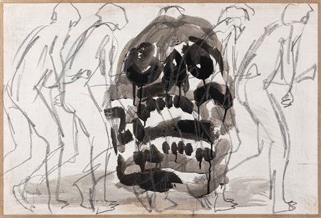 Nino Longobardi (Torre del Greco 1925-Roma 1996)  - Senza titolo, 1984