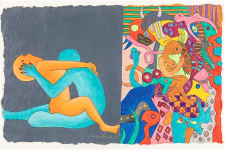 Hugo Wulz (1936-2000)  - Senza titolo, 1997