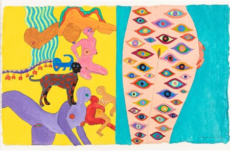 Hugo Wulz (1936-2000)  - Senza titolo, 1997