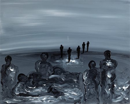 Mafonso (Frattaminore (NA) 1948-Caserta 2019)  - Vanno tutti verso il nulla..., 1997