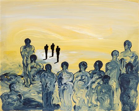 Mafonso (Frattaminore (NA) 1948-Caserta 2019)  - Vanno tutti verso il nulla..., 1997