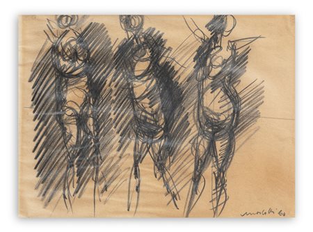 ENNIO MORLOTTI (1910-1992) - Senza Titolo, 1960