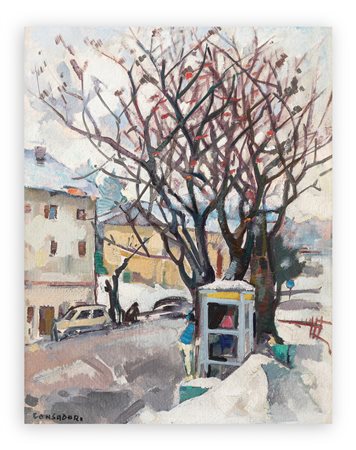 SILVIO CONSADORI (1909-1994) - Serrada di Folgaria