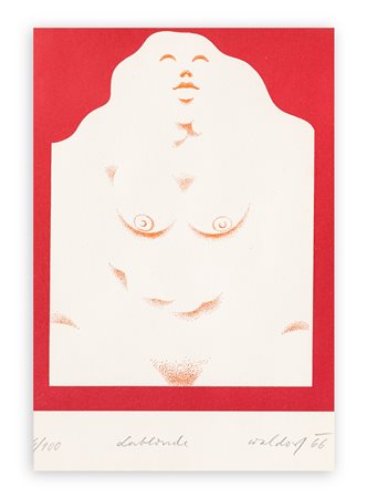 GÜNTER WALDORF (1924-2012) - Senza Titolo, 1966