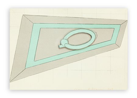HERVÉ TELEMAQUE (1937-2022) - Senza Titolo, 1968