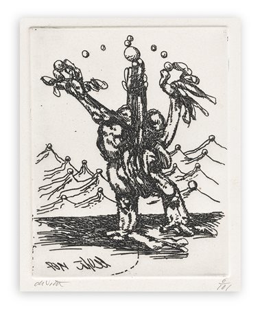 LUCIANO DE VITA (1929-1992) - Senza Titolo