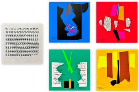 BRUNO MUNARI (1907-1998) - Calendario Boffi per il 1971