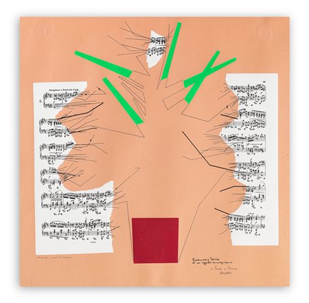 BRUNO MUNARI (1907-1998) - Ricostruzione teorica di un oggetto immaginario