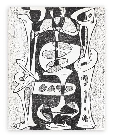 AUGUSTIN CARDENAS (1927-2001) - Senza Titolo (El circulo de piedra), 1970