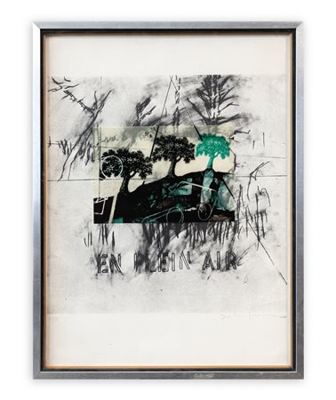 MARIO SCHIFANO (1934-1998) - En plein air, 1971