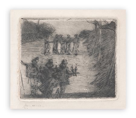 LUIGI CONCONI (1852-1917) - Senza Titolo