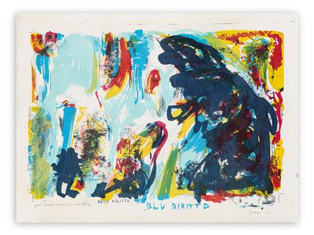ASGER JORN (1914-1973) - Senza Titolo, 1970
