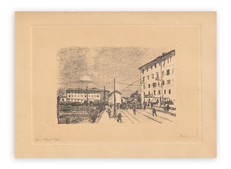 DOMENICO DE BERNARDI (1892-1963) - Milano, 1930