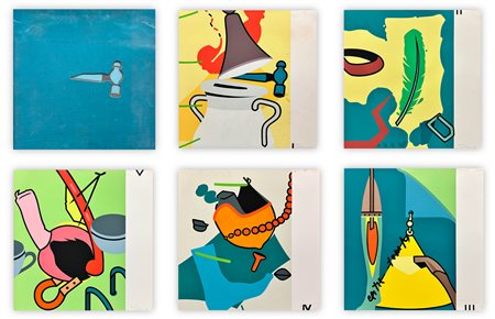 HERVÉ TÉLÉMAQUE (1937-2022) - Le retour du Printemps, 1974