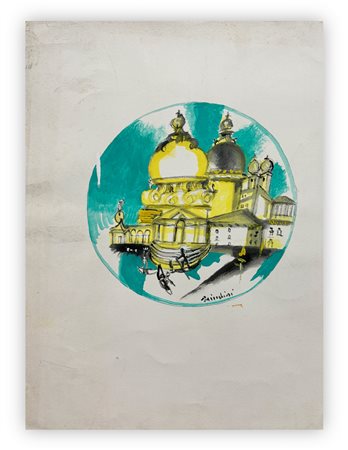 REMO BRINDISI (1918-1996) - Senza Titolo