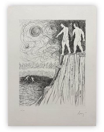 ENRICO BAJ (1924-2003) - Il Paradiso Perduto, 1986
