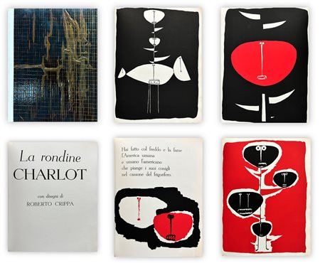 ROBERTO CRIPPA (1921-1972) - La rondine Charlot - The shallow Charlot, 1957