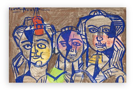 IBRAHIM KODRA (1918-2006) - Senza Titolo