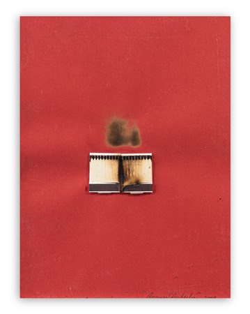 BERNARD AUBERTIN (1934-2015) - Dessin de feu