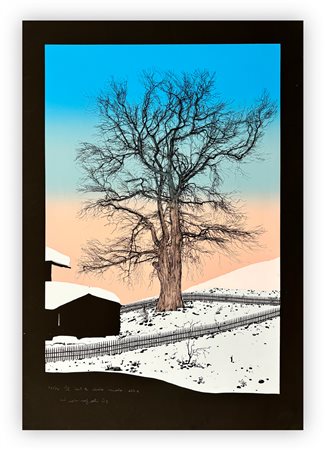 FEDERICA GALLI (1932-2009) - Il cortile della scuola - alba, 1975