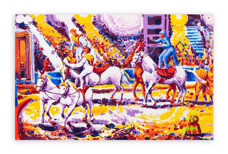 ATHOS FACCINCANI (1951) - Il circo di Montecarlo emozioni e luce